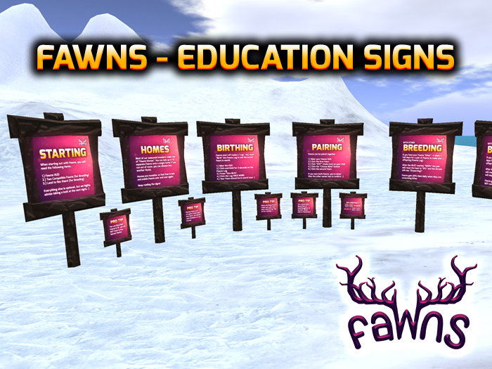 fawns-education-signs